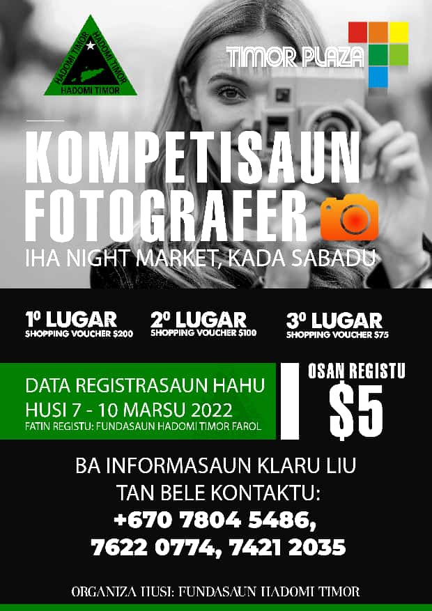 Phographer Competition FHT - Hadomi Timor
