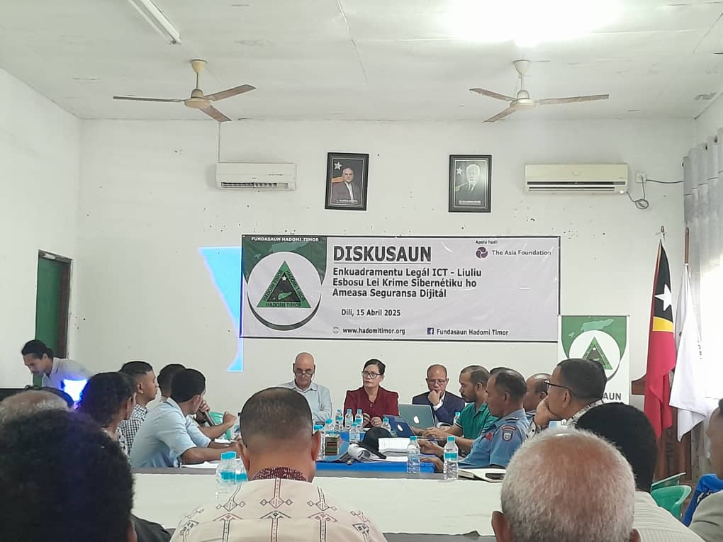 Roundtable Discussion: The Importance of Timor-Leste’s Cybercrime Law for Digital Rights and Security