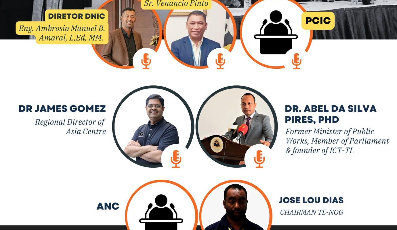 National Seminar: Society’s Perspective on the Challenges and Opportunities of Internet Infrastructure Development in Timor-Leste