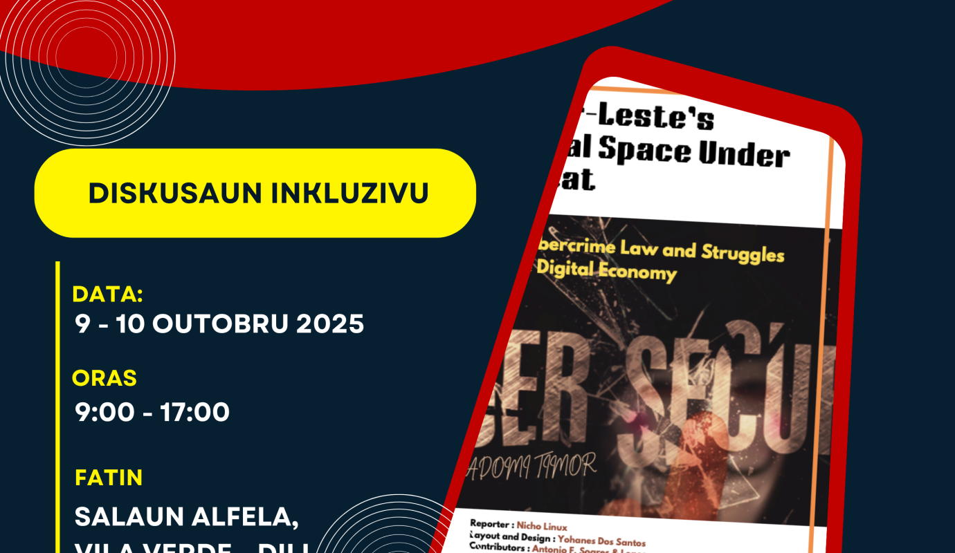 FHT - Diskusaun Esbosu Lei Krime Sibernetiku