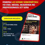 FHT - Diskusaun Esbosu Lei Krime Sibernetiku