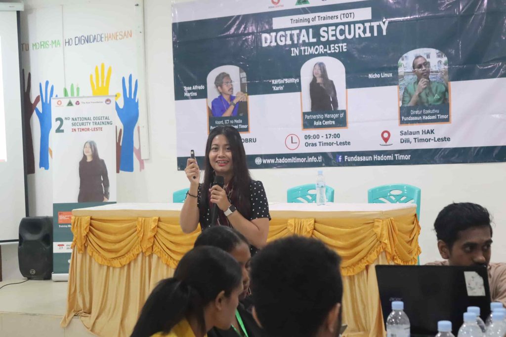 FHT no Asia Centre Konklui Ho Susesu Formasaun Seguransa Dijitál ba Treinadór sira (TOT) iha Dili!