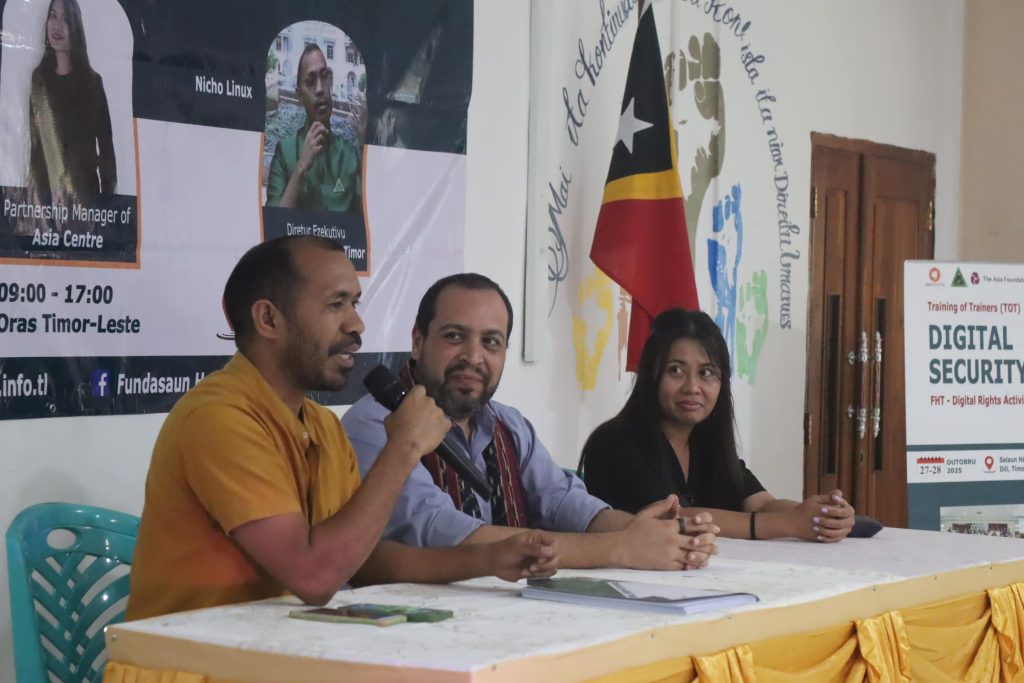 Nicho Linux - FHT no Asia Centre Konklui Ho Susesu Formasaun Seguransa Dijitál ba Treinadór sira (TOT) iha Dili!