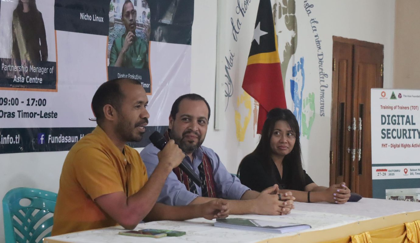 Nicho Linux - FHT no Asia Centre Konklui Ho Susesu Formasaun Seguransa Dijitál ba Treinadór sira (TOT) iha Dili!