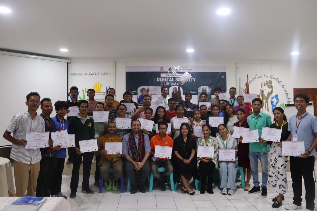 FHT no Asia Centre Konklui Ho Susesu Formasaun Seguransa Dijitál ba Treinadór sira (TOT) iha Dili!